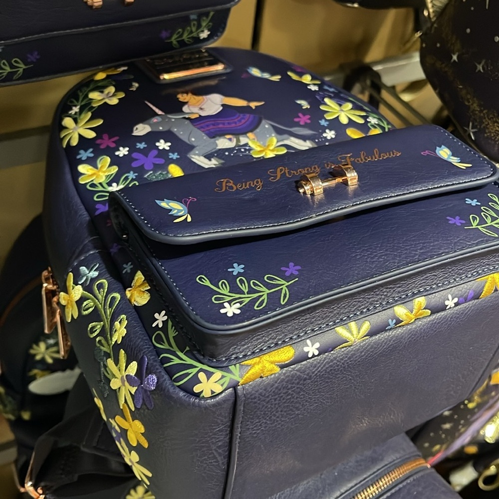 Disney Parks Loungefly Luisa Madrigal Encanto Mini Backpack New With Tag - Picture 7 of 16